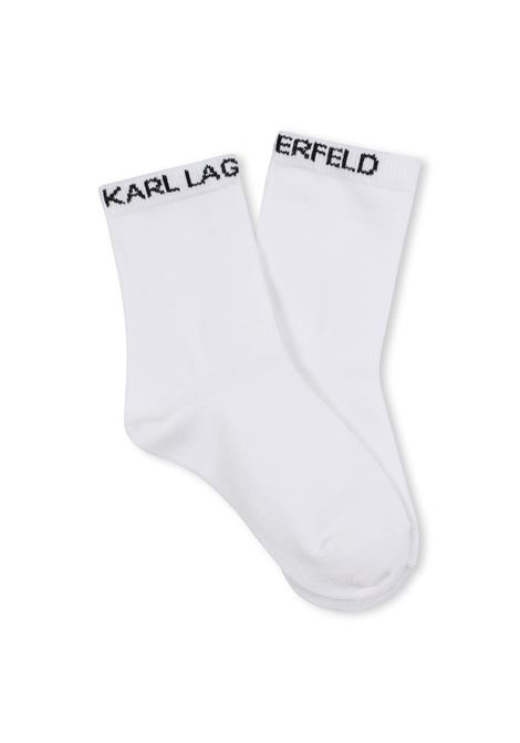 Calzini con ricamo KARL LAGERFELD KIDS | Z3101610P